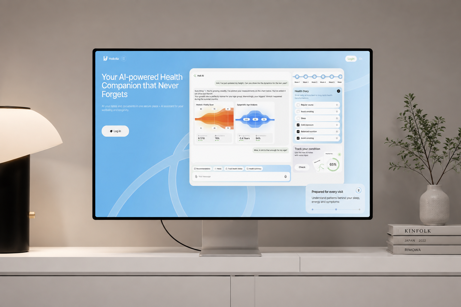 Holivita AI health companion